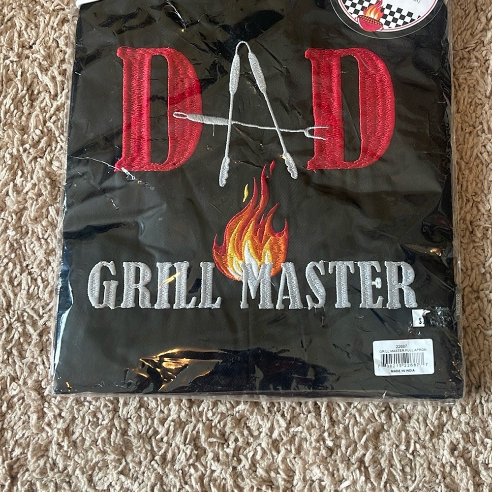 Black Grill Master Apron